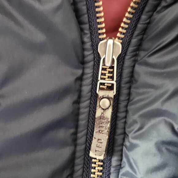 TED BAKER |Kereed Vertical Quilted Jacket In Navy SZ 5 XL - Picture 6 of 13